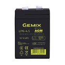 Акумуляторна батарея Gemix LP6-4.5