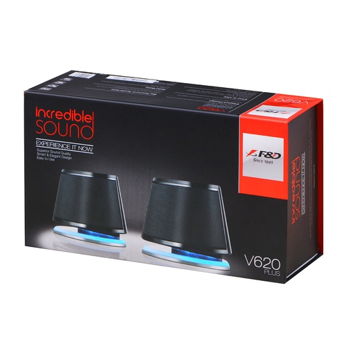 F&d v620 plus hot sale 2.0 usb speakers